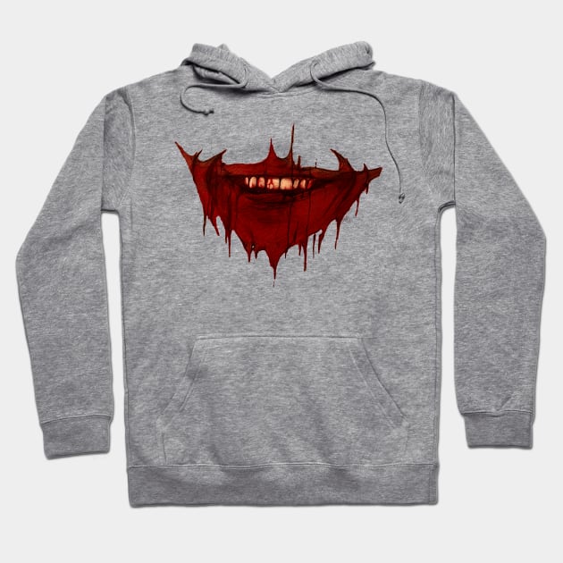 Smile til you bleed Hoodie by ThatJokerGuy